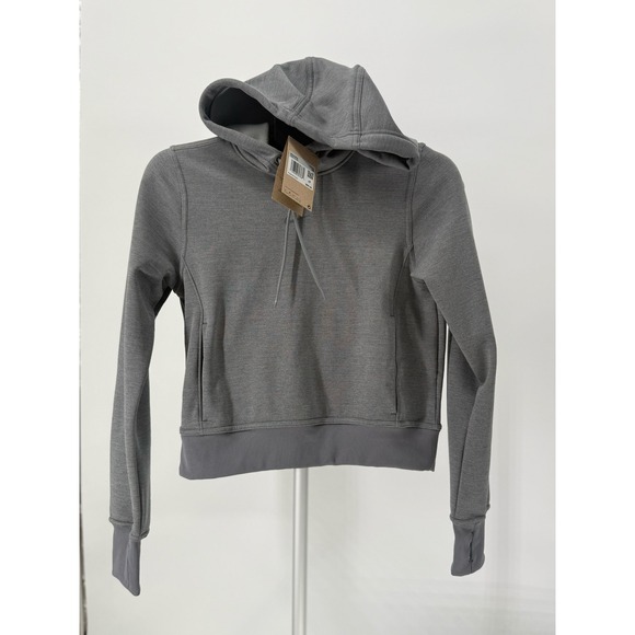 Nike Tops - Nike Womens Training Hoodie Gray Pullover‎ Long Sleeve Therma Fit XS FB5210-091